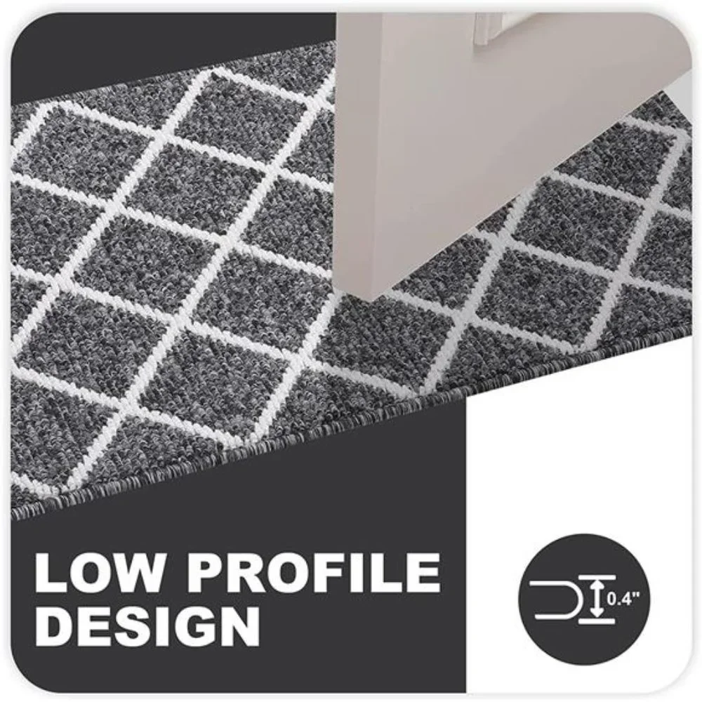 Indoor Door Mat, Non-Slip Absorbent Resist Dirt Entrance Rug, 20